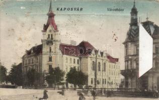 Kaposvár Városháza leporellocard