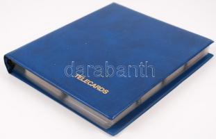 141 darabos nagyon szép ír és észt telefonkártya-gyűjtemény. Mind különféle! Igényes gyűrűs Lindner ...