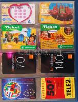 61 darabos nagyon szép francia telefonkártya-gyűjtemény. Mind különféle! Igényes gyűrűs Lindner tele...