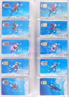 293 darabos nagyon szép Francia-újkaledónia, Monacó telefonkártya-gyűjtemény. Mind különféle! Igényes gyűrűs berakóban / All different 293 Monaco, Franch-New Caledonia phonecard collection in album