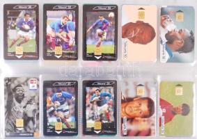 295 darabos nagyon szép Francia telefonkártya-gyűjtemény. Mind különféle! Igényes gyűrűs berakóban / All different 295 France phonecard collection in album