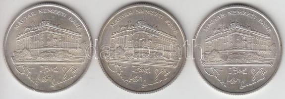 1993. 200Ft Ag "MNB" (3x) T:vegyes