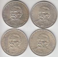 1994. 200Ft Ag "Deák" (4x) T:vegyes