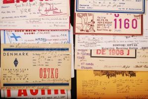 1928-1936 26db rádióamatőr levelezőlap