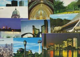 39 klf modern kanadai városképes lap