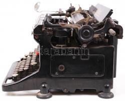 Antik Neumann Ideal írógép, 24×40 cm