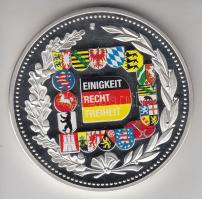 Németország 2006. "15 éve főváros Berlin" nagyalakú multicolor Ag emlékérem (157g/0.999/65...