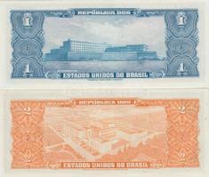 Brazília 1954-58. 1C + 2C T:I
Brazil 1954-58. 1 Cruzeiro + 2 Cruzeiro C:UNC