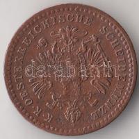 Ausztria / magyar verdejel 1858B 5/10Kr T:2