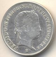 1848B 20Kr Ag "V. Ferdinánd" T:2 Juszt