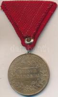 1898. "Jubileumi Emlékérem Fegyveres Erő Számára / Signum memoriae" Br kitüntetés mellszal...