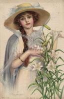 Fair as the lily, artist signed