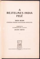 Sven Hedin: A rejtelmes India felé I-II. Ford., bev. Zigány Árpád. Bp., é.n., Magyar Kereskedelmi Kö...