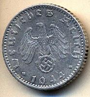 Német 3. Birodalom 1944F 50Pf Al T:2
German Third Reich 1944F 50 Reichspfennig Al C:XF