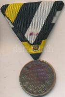 1864. "Az 1864. Évi Dán Hadjárat Emlékérme" Br kitüntetés mellszalaggal T:2- k.
Hungary 18...