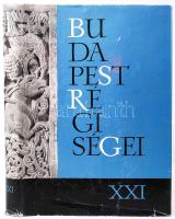 Budapest régiségei XXI. A Budapesti Történeti Múzeum Évkönyve. Szerk. Tarjányi Sándor. Bp., 1964, Képzőművészeti Alap. Kiadói egészvászon kötésben, védőborítóval, gazdag képanyaggal és térképekkel