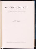 Budapest régiségei XXI. A Budapesti Történeti Múzeum Évkönyve. Szerk. Tarjányi Sándor. Bp., 1964, Ké...