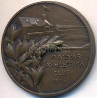 ~1930. "Magyar Athletikai Club" Br emlékérem T:1-