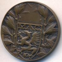 ~1930. "Magyar Athletikai Club" Br emlékérem T:1-