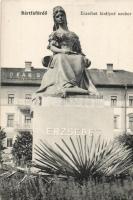 Bártfafürdő Erzsébet királyné szobor / statue (EK)