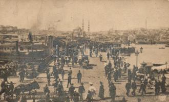 Istanbul Bridge Galata, mosques (EM)