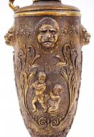 Antik stílusú díszes fém kancsó / 
Decorative metal jug in antique style, 40cm