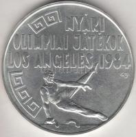 1984. 500Ft Ag "Los Angeles-i olimpia" T:BU Eredeti tokban, tanúsítvánnyal!