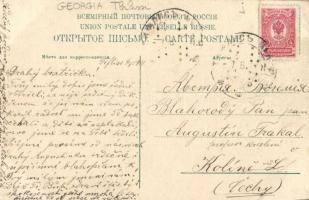 Tbilisi, Tiflis; bazaar Maidan, carpet vendor (EB)