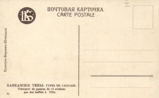 Tbilisi, Tiflis; cannon transportation