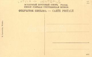 Ventspils, Windau; Castle street, pharmacy