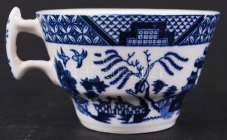 Jelzett japán teázó szett: 2db kiöntő, 1db cukortartó, 8db csésze és alátét / 
Japanese tea set