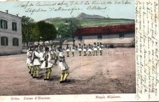 Greek Evzone soldiers, folklore