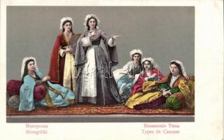 Mingrelian girls, Caucasian folklore