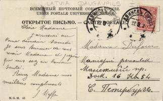 Daugavpils, Dwinsk; railway station