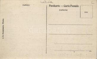 Ventspils, Windau; market place