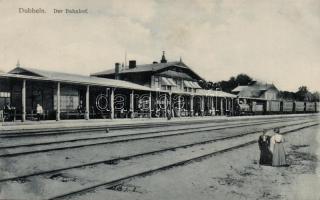 Dubulti, Dubbeln; railway station