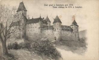 Szamobor / Samobor castle (small tear)