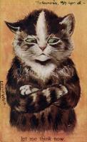 Let me think now, cat s: Louis Wain