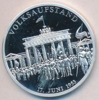 Németország 1993. "Német Szövetségi Köztársaság 50 éve - Népfelkelés 1953." Ag emlékérem (...