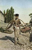 Balkan, fruit seller