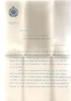 2 db nyomtatvány: 1920 Felhívás a Tiszántúl magyar gazdaközönséghez, 1918 fizetési osztályi illetmény megállapításáról szóló levél
