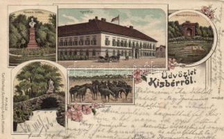 1899 Kisbér litho (b)