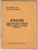 Utasítás a Zsidótörvény honvédségen belüli végrehajtására