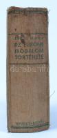 Babits Mihály: Az európai irodalom története. Bp., é.n., Nyugat. Kiadói félvászon kötésben, illusztr...