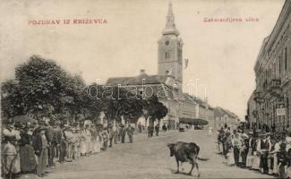 Kőrös, Krizevci; Zakmardijeva ulica / street