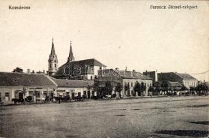 Komárom Franz Josef Quay, shop of Zsigmond Löwinger