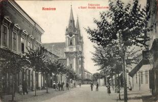 Komárom Nádor street, St. Andrew's Church