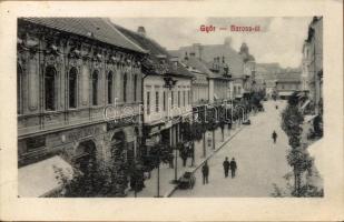 Győr, Baross út, Varga Miklós és Armuth Sándor üzletei