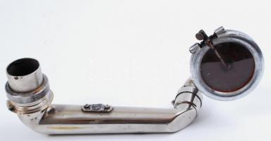 Régi gramofon lejátszó kar, épp membránnal, h:22 cm