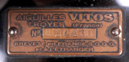 Cca 1930 Vitos-Orion laboratóriumi vákuum szivattyú, nem szabvány, jó állapotban, / vaacum suction-p...